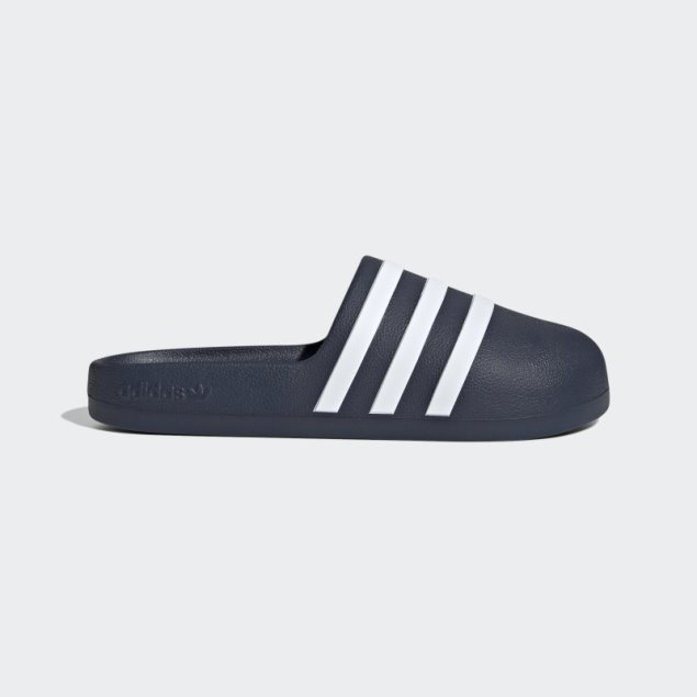 Azul Marino Adidas Adifom Adilette Sandalias
