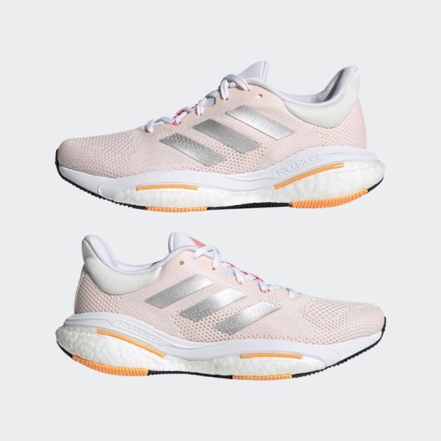 Zapatillas Solarglide 5 Adidas Blancas