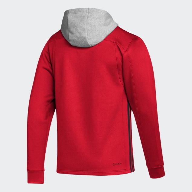 Sudadera Con Capucha Devils Skate Lace Adidas Roja
