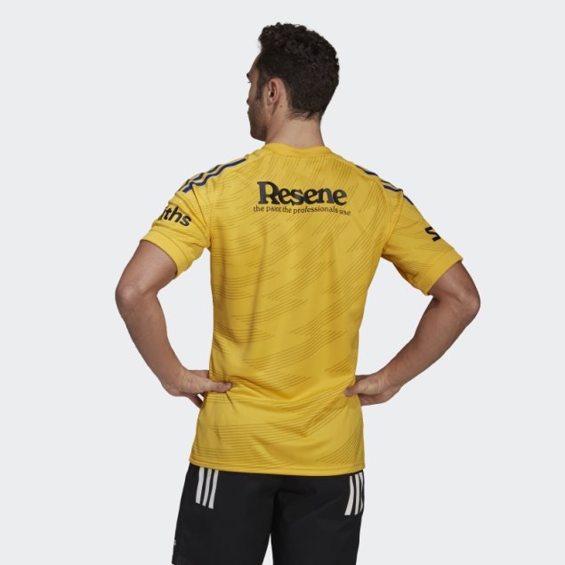 Réplica De Camiseta De Local De Rugby Adidas Huracanes Dorada
