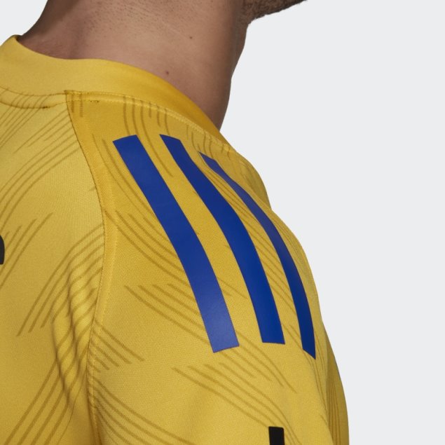 Réplica De Camiseta De Local De Rugby Adidas Huracanes Dorada