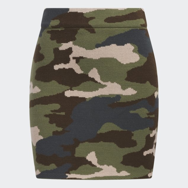 Adidas Falda Acanalada Aop Camo