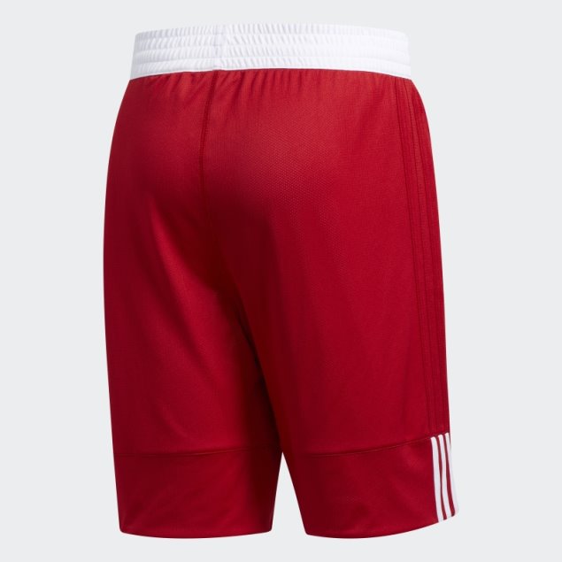 Adidas Shorts Rojos Reversibles 3g Speed