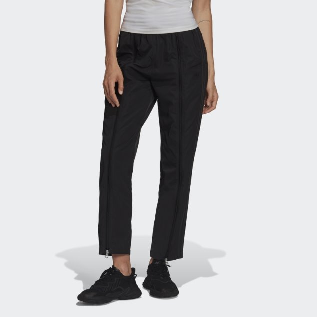 Pantalones Adicolor Zip Open Hem Negro Adidas