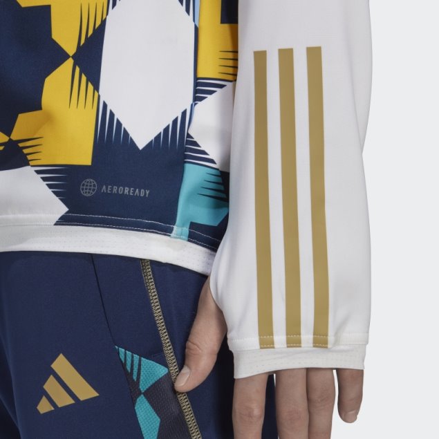 Camiseta De Entrenamiento Argelia Blanca Adidas