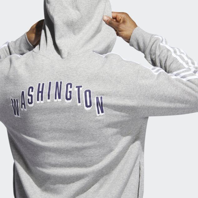 Sudadera Gris Con Cremallera Completa Huskies Adidas