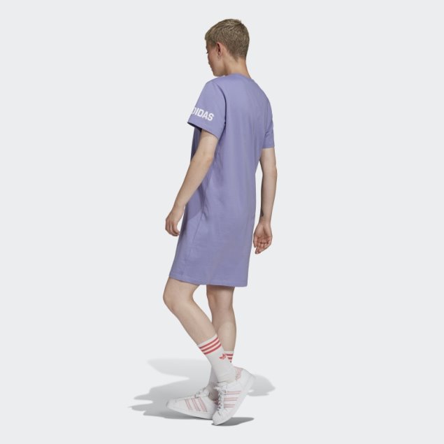 Vestido Adidas Streetball Morado Claro
