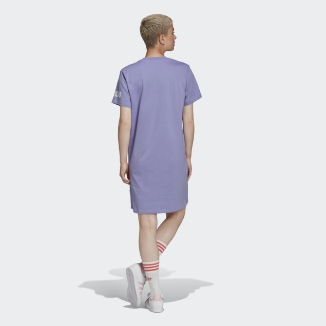 Vestido Adidas Streetball Morado Claro