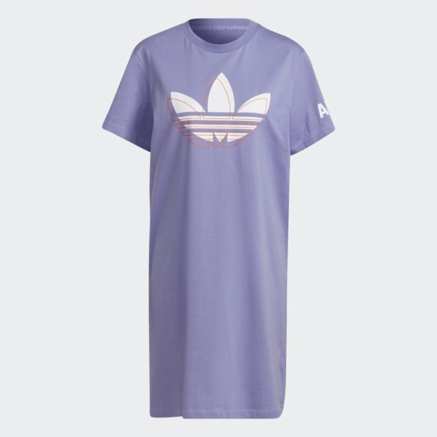 Vestido Adidas Streetball Morado Claro