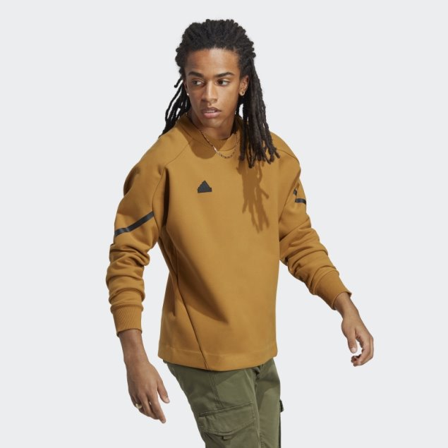Sudadera Adidas Premium Diseñada Para Gameday Bronce Adidas