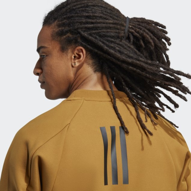 Sudadera Adidas Premium Diseñada Para Gameday Bronce Adidas