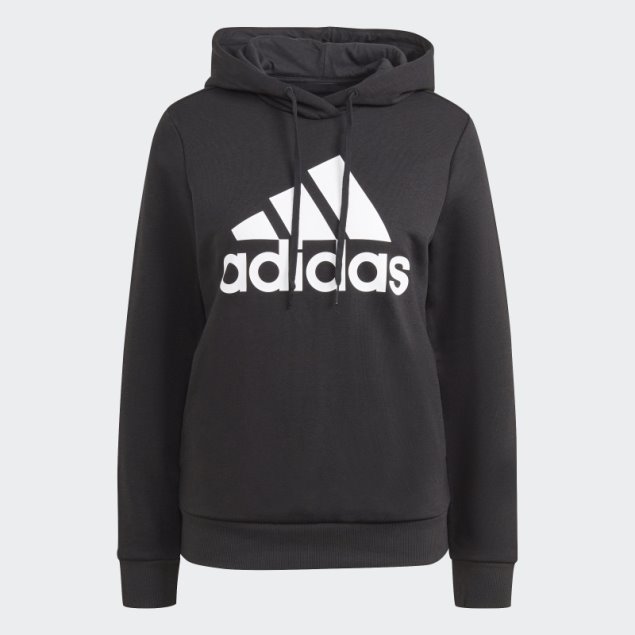 Sudadera Adidas Essentials Logo Polar Negro
