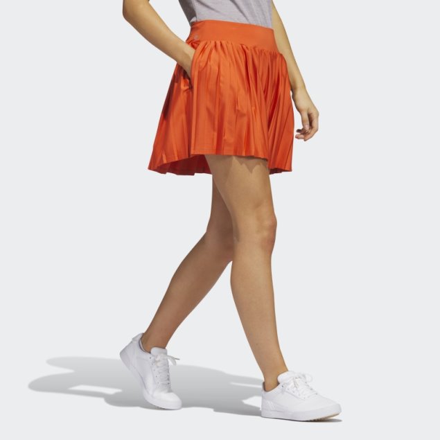 Falda Pantalón De Golf Plisada De 15 Pulgadas Ultimate365 Tour Adidas Roja