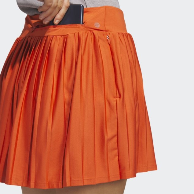 Falda Pantalón De Golf Plisada De 15 Pulgadas Ultimate365 Tour Adidas Roja