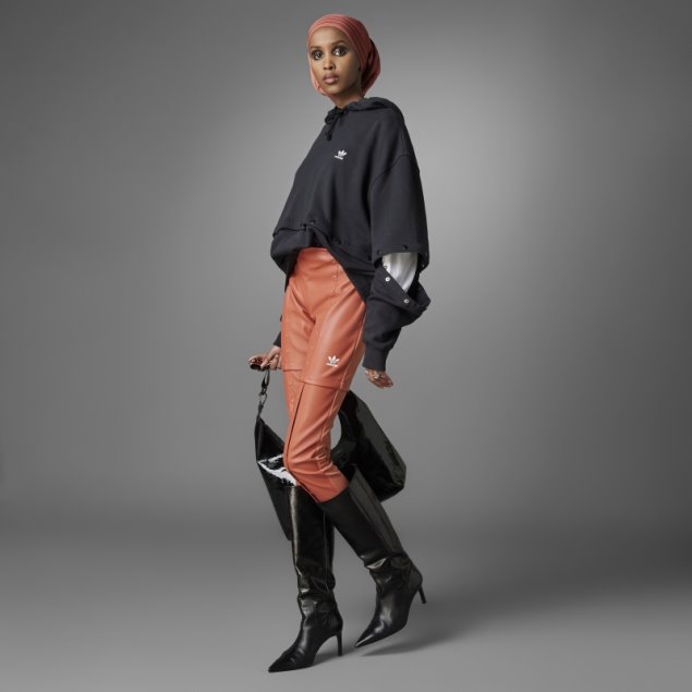 Adidas Sudadera Con Capucha Negra Always Original Con Botones A Presión