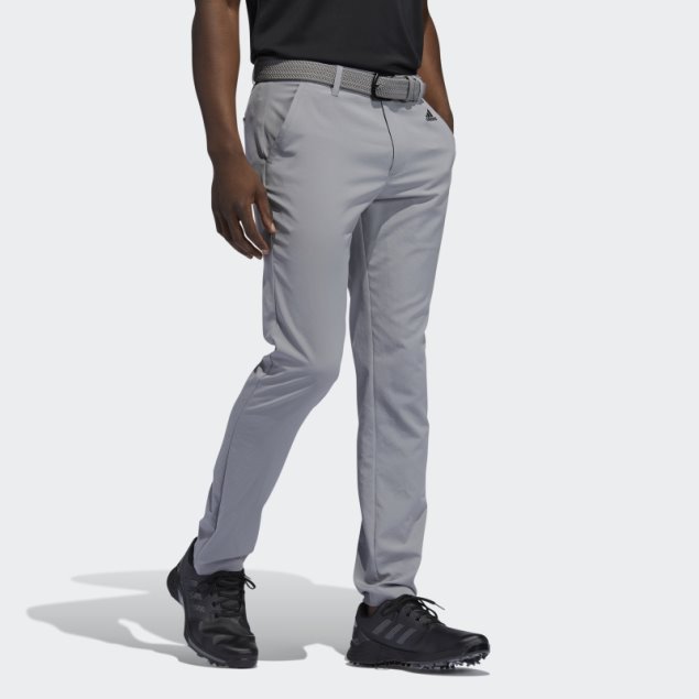 Pantalones De Golf Tapered Con Contenido Reciclado Gris Adidas