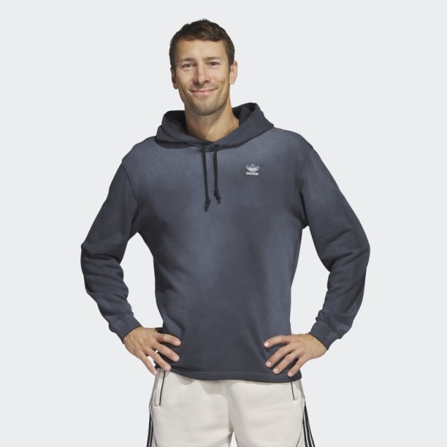 Sudadera Negra Adidas Essentials+ Dye