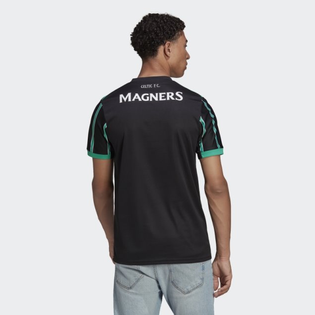 Camiseta Negra Adidas Celtic Fc 22/23 Segunda Equipación