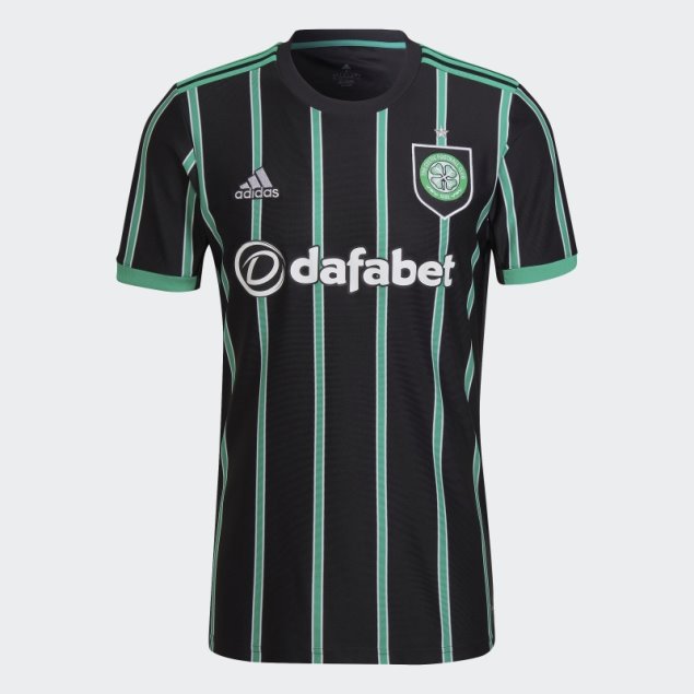 Camiseta Negra Adidas Celtic Fc 22/23 Segunda Equipación