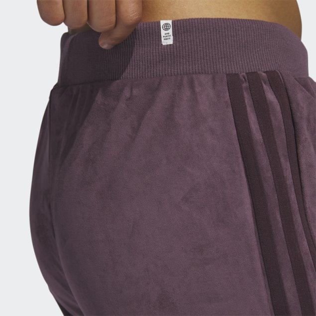 Pantalón De Chándal De Ante Granate Adicolor Classics Adidas