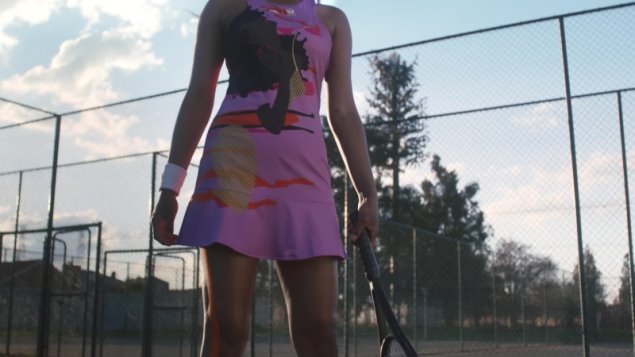 Vestido Adidas Lila Tennis New York