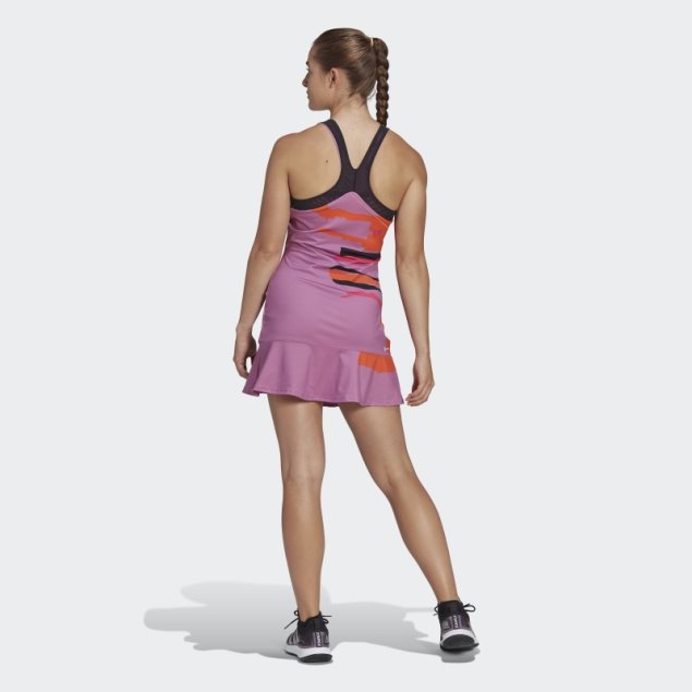 Vestido Adidas Lila Tennis New York