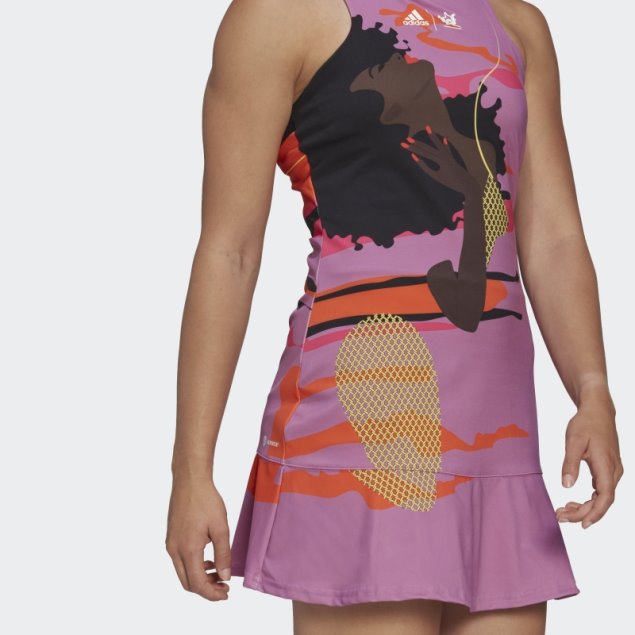 Vestido Adidas Lila Tennis New York