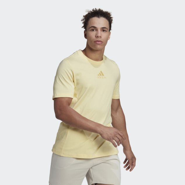 Camiseta Studio Lounge Amarilla Adidas
