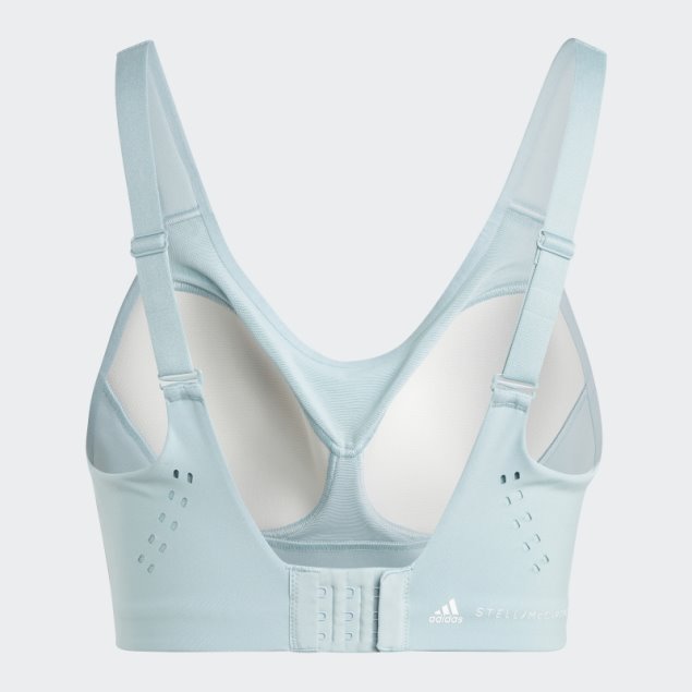 Sujetador Deportivo Adidas By Stella Mccartney Truepace High Support Gris Ceniza