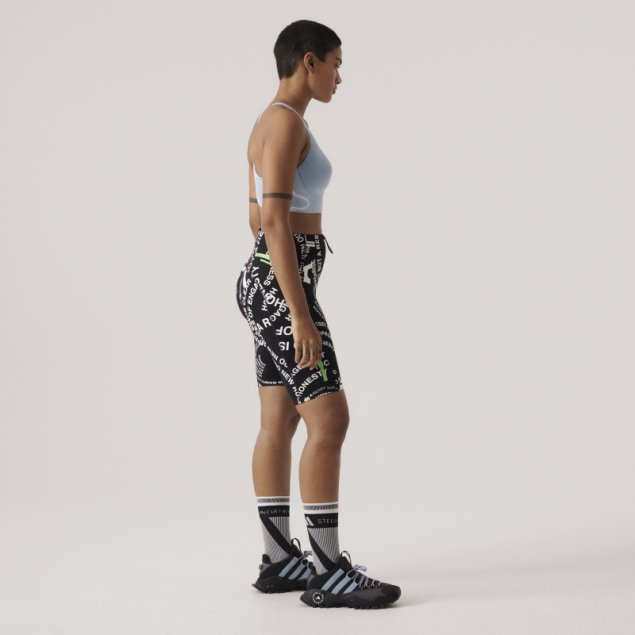 Sujetador Deportivo Adidas By Stella Mccartney Truepace High Support Gris Ceniza