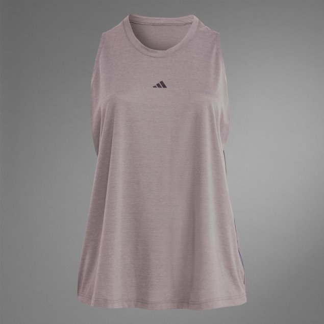 Camiseta Sin Mangas De Yoga Authentic Balance (tallas Grandes) Púrpura Adidas