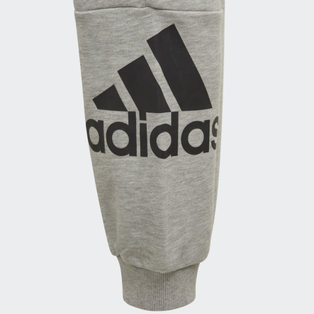 Pantalones Essentials French Terry Gris Medio Adidas