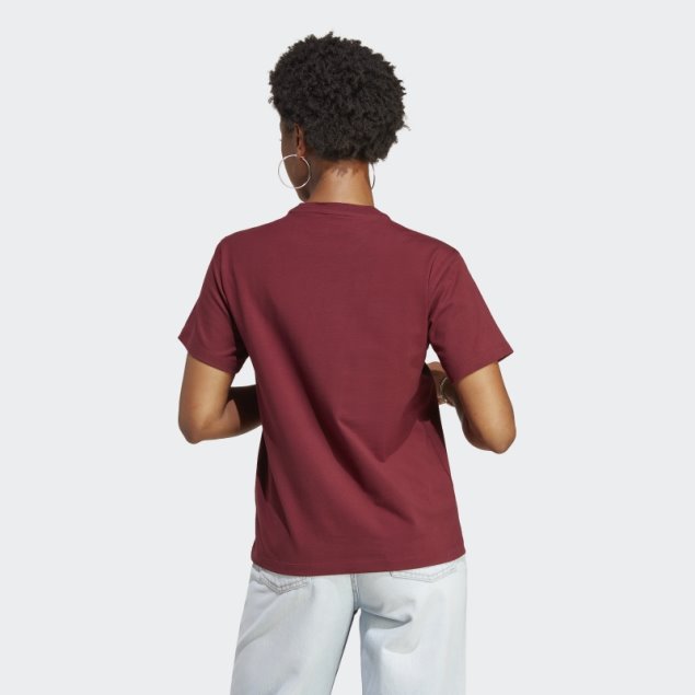 Camiseta Roja Adidas Adicolor Classics Trefoil