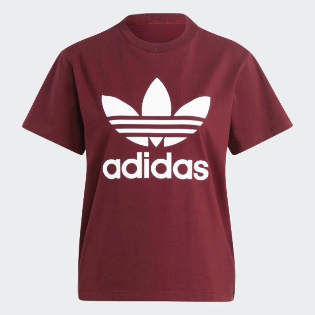 Camiseta Roja Adidas Adicolor Classics Trefoil