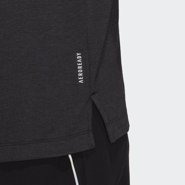 Camiseta De Entrenamiento Con 3 Barras Adidas Train Icons Negra