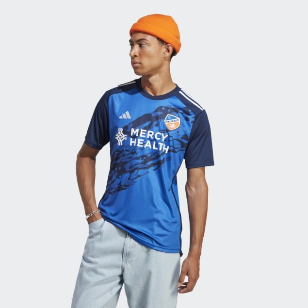 Camiseta Adidas Azul Fc Cincinnati Primera Equipacion 23/24