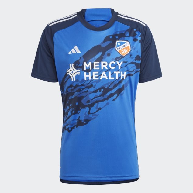 Camiseta Adidas Azul Fc Cincinnati Primera Equipacion 23/24