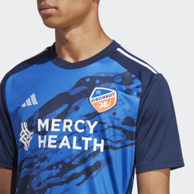 Camiseta Adidas Azul Fc Cincinnati Primera Equipacion 23/24