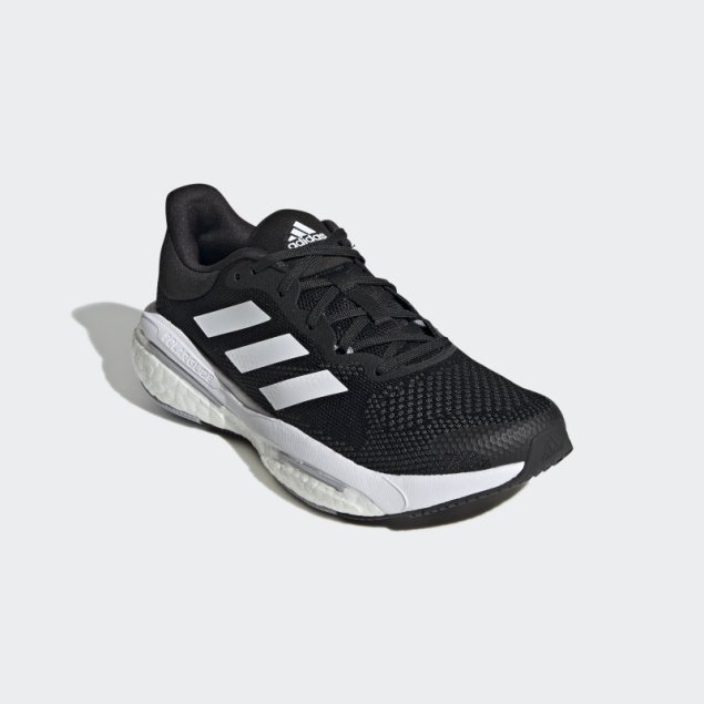 Adidas Solar Glide 5 Zapatillas De Running Anchas Negras