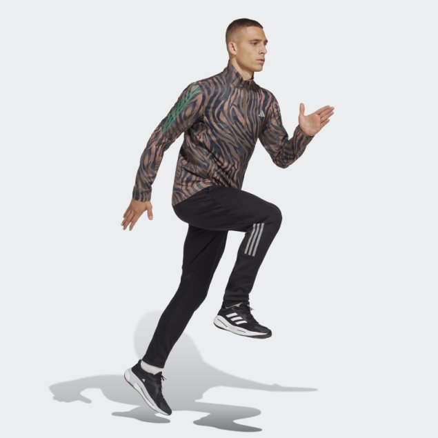 Romper La Norma Chaqueta Con Media Cremallera Adidas Multicolor