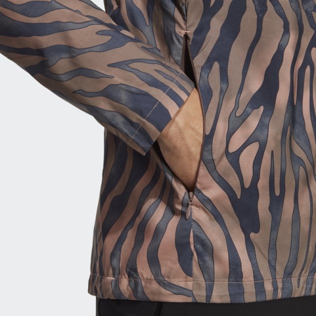 Romper La Norma Chaqueta Con Media Cremallera Adidas Multicolor