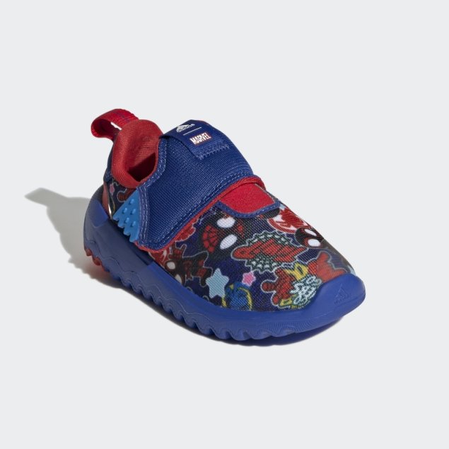 Adidas X Disney Suru363 Spider-man Slip On Zapatilla Infantil Azul Real Caliente
