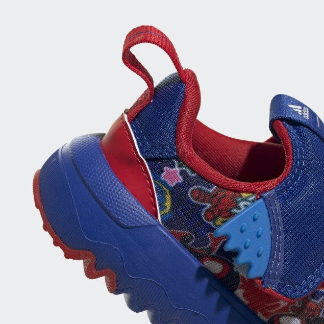 Adidas X Disney Suru363 Spider-man Slip On Zapatilla Infantil Azul Real Caliente