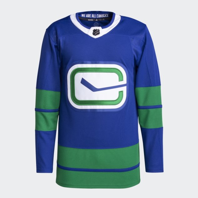 Canucks Tercera Auténtica Pro Camiseta Adidas Royal 08 Ccm-sld