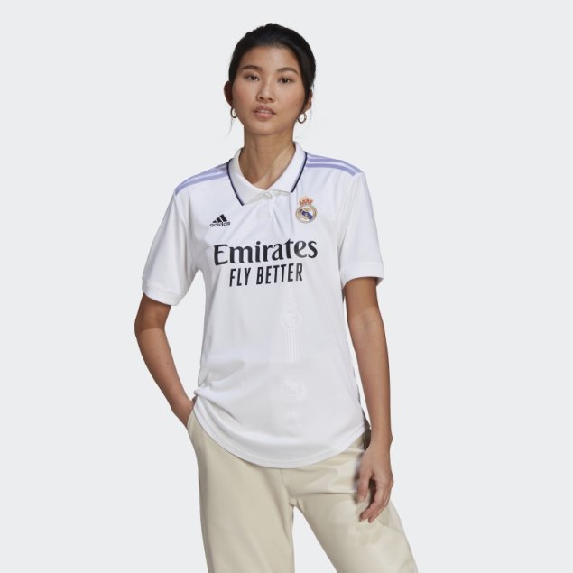 Camiseta Primera Madrid Real Madrid 22/23 Adidas Blanca