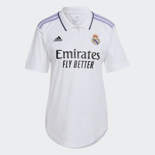Camiseta Primera Madrid Real Madrid 22/23 Adidas Blanca
