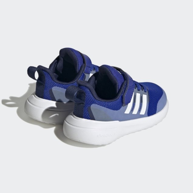 Azul Adidas Fortarun 2.0 Cloudfoam Elastic Lace Top Strap Zapatos