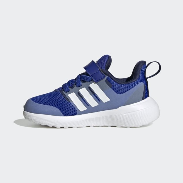Azul Adidas Fortarun 2.0 Cloudfoam Elastic Lace Top Strap Zapatos