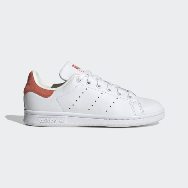 Elegantes Zapatos Rojos Adidas Stan Smith