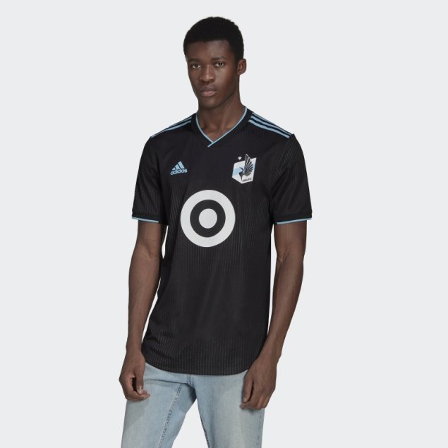 Camiseta Minnesota United Fc 22/23 Primera Equipación Autentico Negro Adidas